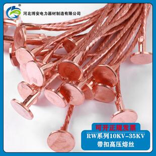 国标带扣10kv高压熔丝35KV户外跌落式熔断器变压器令克保险丝