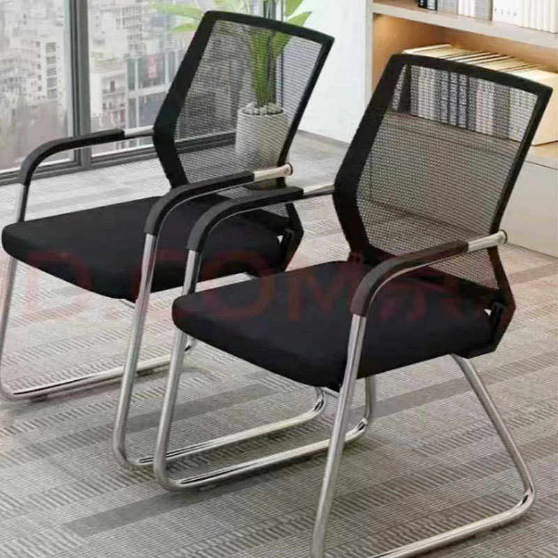 办公室简约座椅职员会议椅学生宿舍弓形椅子电脑椅家用靠背椅