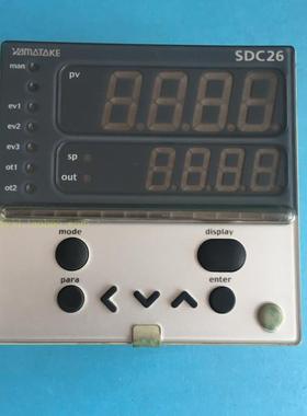 拆机二手 山武 SDC26 C26TV0UA1000 控制器 日本YAMATAKE控制器