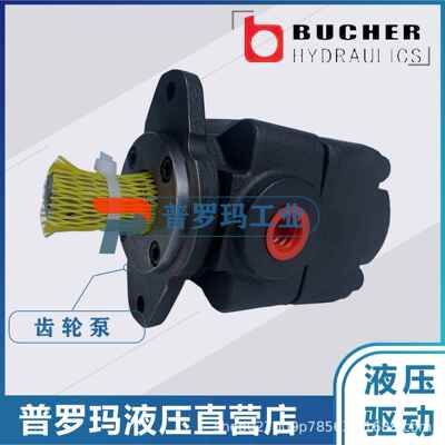 德国布赫BUCHER齿轮泵QXM23-005R QXM23-006R QXM23-008R油泵现货