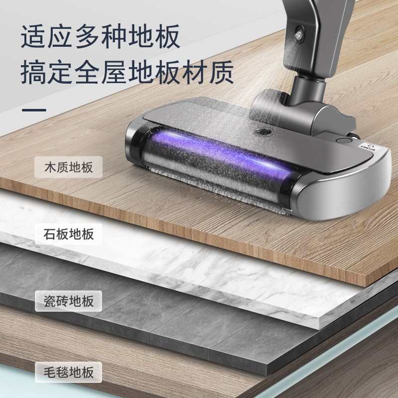 智能无线电动拖把家用扫拖一体洗地机懒人免手洗旋转拖把批发工厂