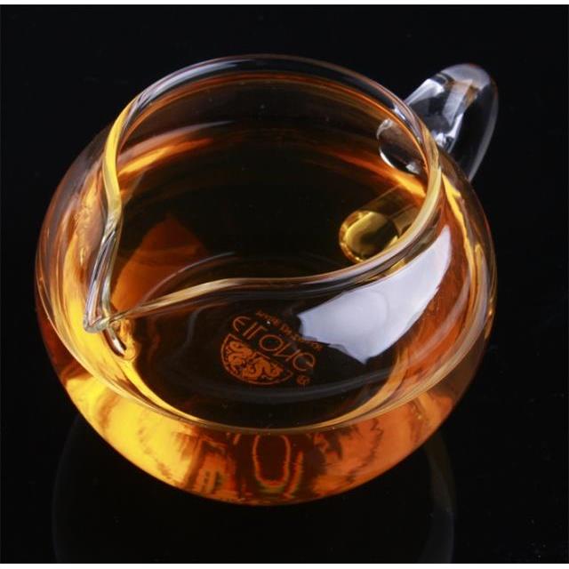 耐热玻璃茶海博览会杯茶隔板功夫茶具配件博览会茶道可加热加厚