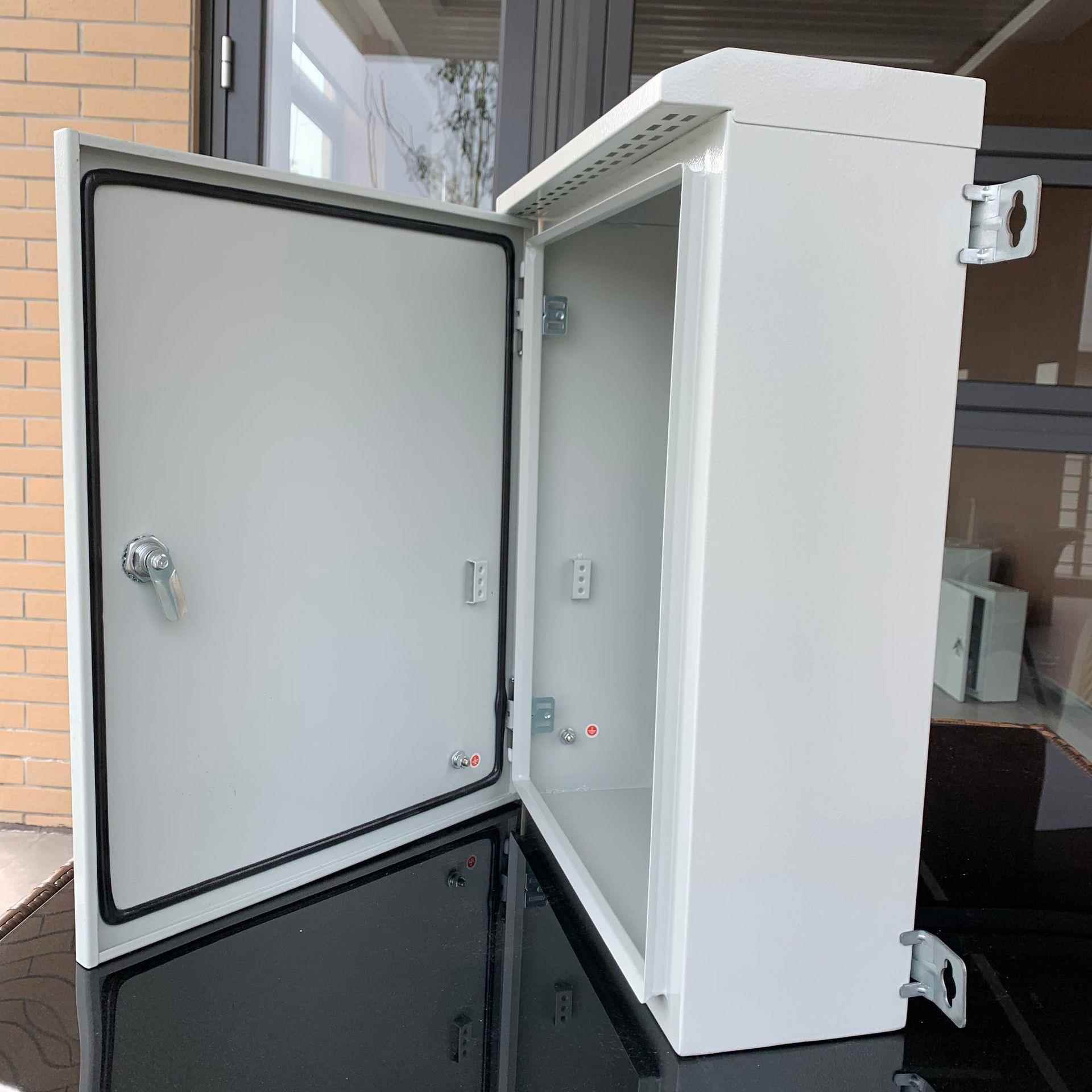 厂家新能源外防400*500*水雨防尘动力电箱监控电箱配水泵户控制基
