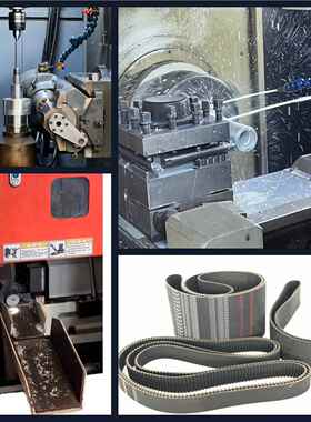 BE8M656STLITE齿带m 8同M步带黑色10-450m宽耐同高温橡胶环形步带