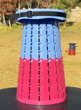 LC01-ZD006大号折叠伸缩凳户外便携式凳子野营凳承重450公斤