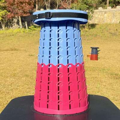 LC01-ZD006大号折叠伸缩凳户外便携式凳子野营凳承重450公斤