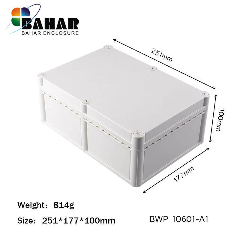 ABS原材料IP68巴哈尔防水盒户外室外监控电源按钮接线盒BWP10601