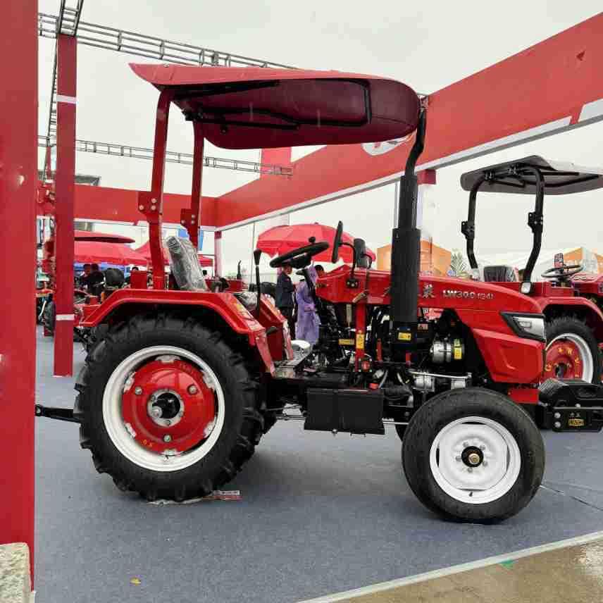 东红小地四轮农用拖拉机家用果方园大驱棚犁旋耕机四多181功能柴