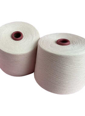 有机棉粘纱50/50紧赛纺 外棉有机棉纱可追溯 有机棉缝纫线2311