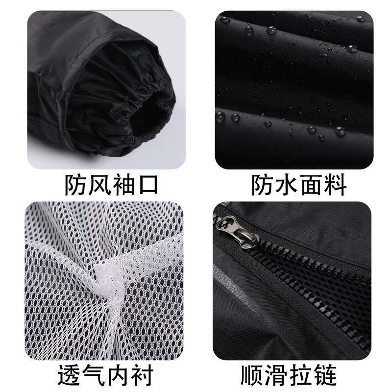 户外电力工作防暴雨分体式雨衣雨裤套装荧光绿连体式雨衣支持印刷