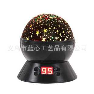定时款 厂家批发浪漫氛围灯投影小夜灯 旋转梦幻星空灯 LED投影灯