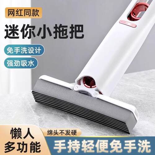 Multi-functional Mini Mop with Sponge, Absorbent for Home Us