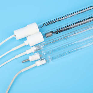 热管卤素 电发热管真空灯管pet吹瓶机石英玻璃 加热管钨丝