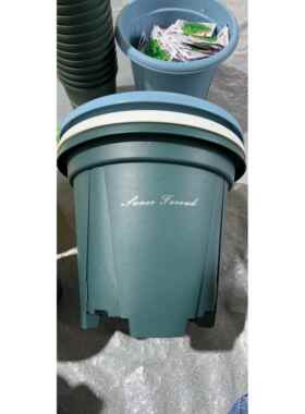 PP大花盆加厚加大号40cm口径青山控根花盆庭院月季蓝莓果树花盆