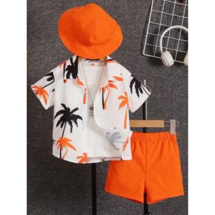 Three-piece summer 2 to 7-year-old boys and girls can choose