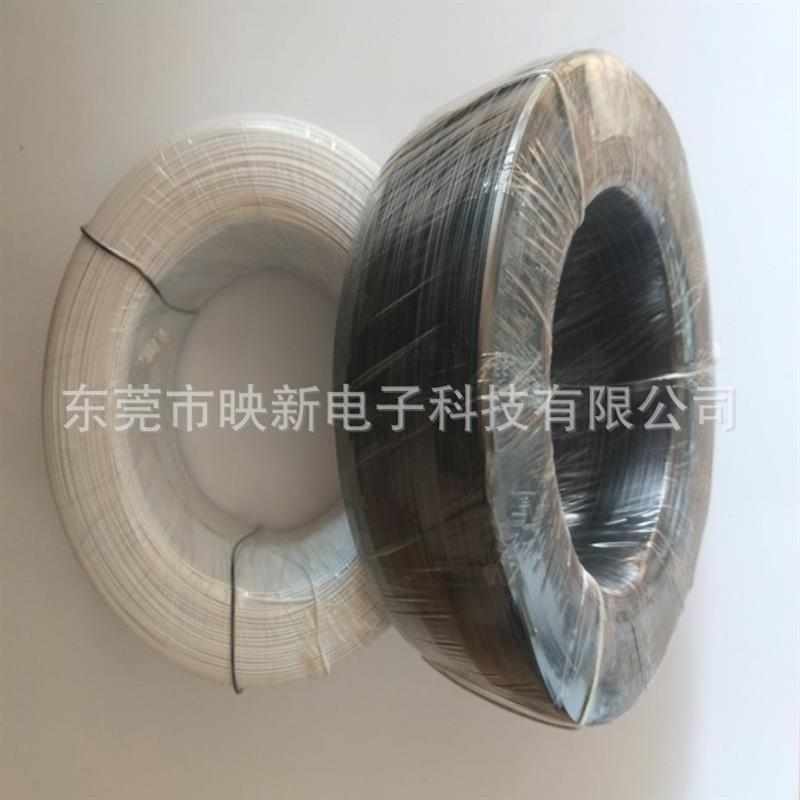 铁丝07mm线包 镀锌胶.扎带黑白扎带 扎色新款扁形