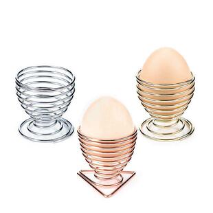 Stainless Steel Soft Boiled Egg Cups egg Holder Tabletop