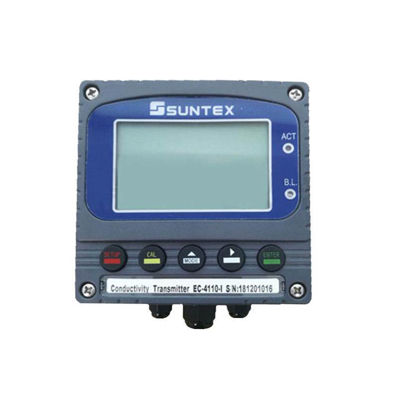 SUNTEX电导率/电阻率变送器EC-4110/4110RS数显工业在线电导率仪