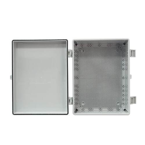 400*300*170mm塑料abs基业控制接线电气箱卡扣配电箱开关箱