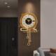 2024日历新款 钟表挂钟客厅现代大气时钟挂墙轻奢创意家用餐厅挂表