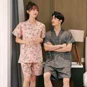 棉质汗蒸服女胸部双层多种颜色男款 浴衣家居睡衣美容按摩大码