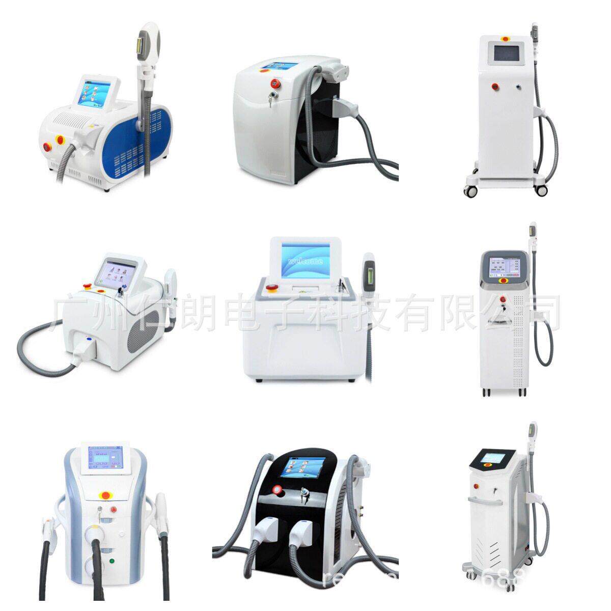 厂家直销出口版IPL640nm除毛器SHR/SR嫩肤多功能美容院仪器