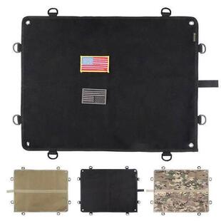 Patch Display Board Foldable D-Ring Design with Fasten Tape