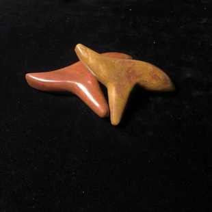 泗水厂家滨红砭石大三角雀身体面部穴位加厚足底按摩经络棒锥批发