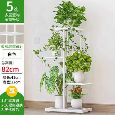 花架子客厅落地式2024新款多层绿植摆放架铁艺绿萝置物架花架阳台