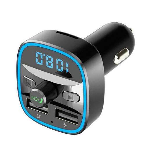 Portable Car Bluetooth-compatible 5.0 FM Transmitter MP3