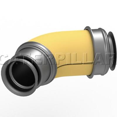 9管Y-2511排气,卡特63XKE1E-637E铲运机发机动排气管-排气管组件