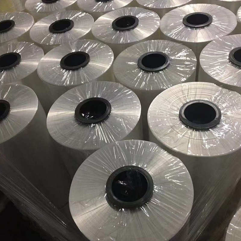 POF热收缩膜 透明对折低温交联膜 筒膜塑封膜热缩膜批发厂家直供