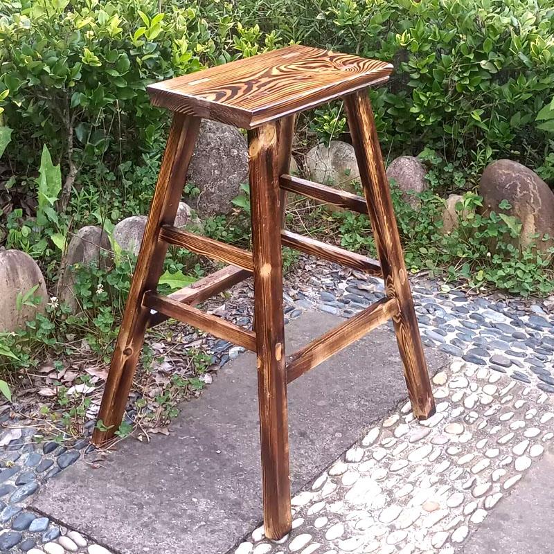 加宽高凳子20宽板凳踩脚凳吧台凳实木凳子餐桌凳酒吧凳长板凳酒店