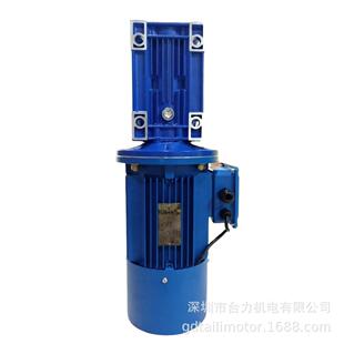 TAILINMRV蜗轮减速电机 电机1.5KW30比带刹车