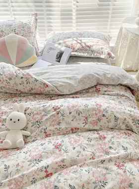 小清新全棉印花单被套单双人纯棉被罩床上用品