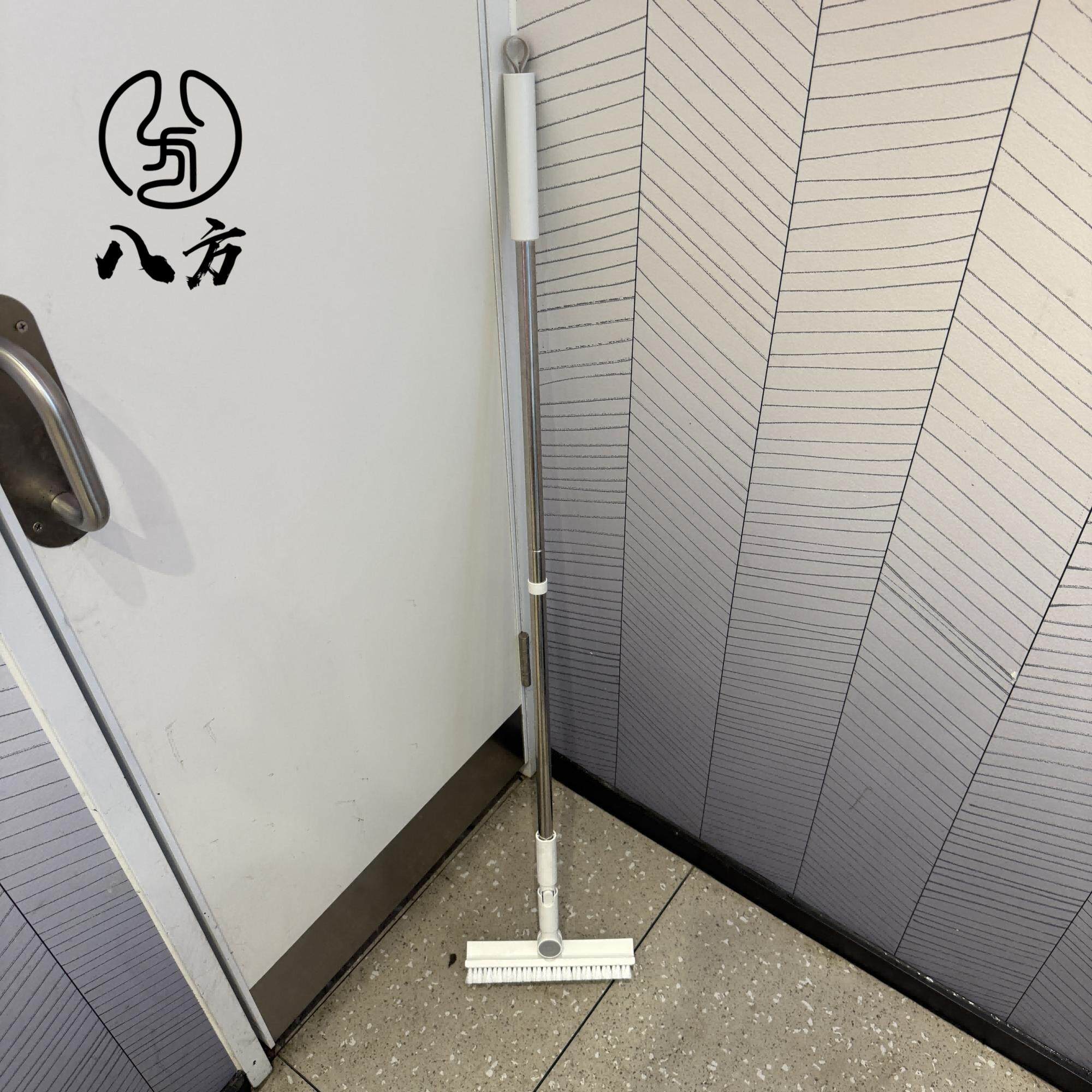 适用麦肯饭厅清洁地刷/餐饮地角线刷/地面V型地刷/卫生死角刷八方