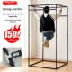 商场临时移动试衣间服装 店落地可移动可折叠简易试衣间