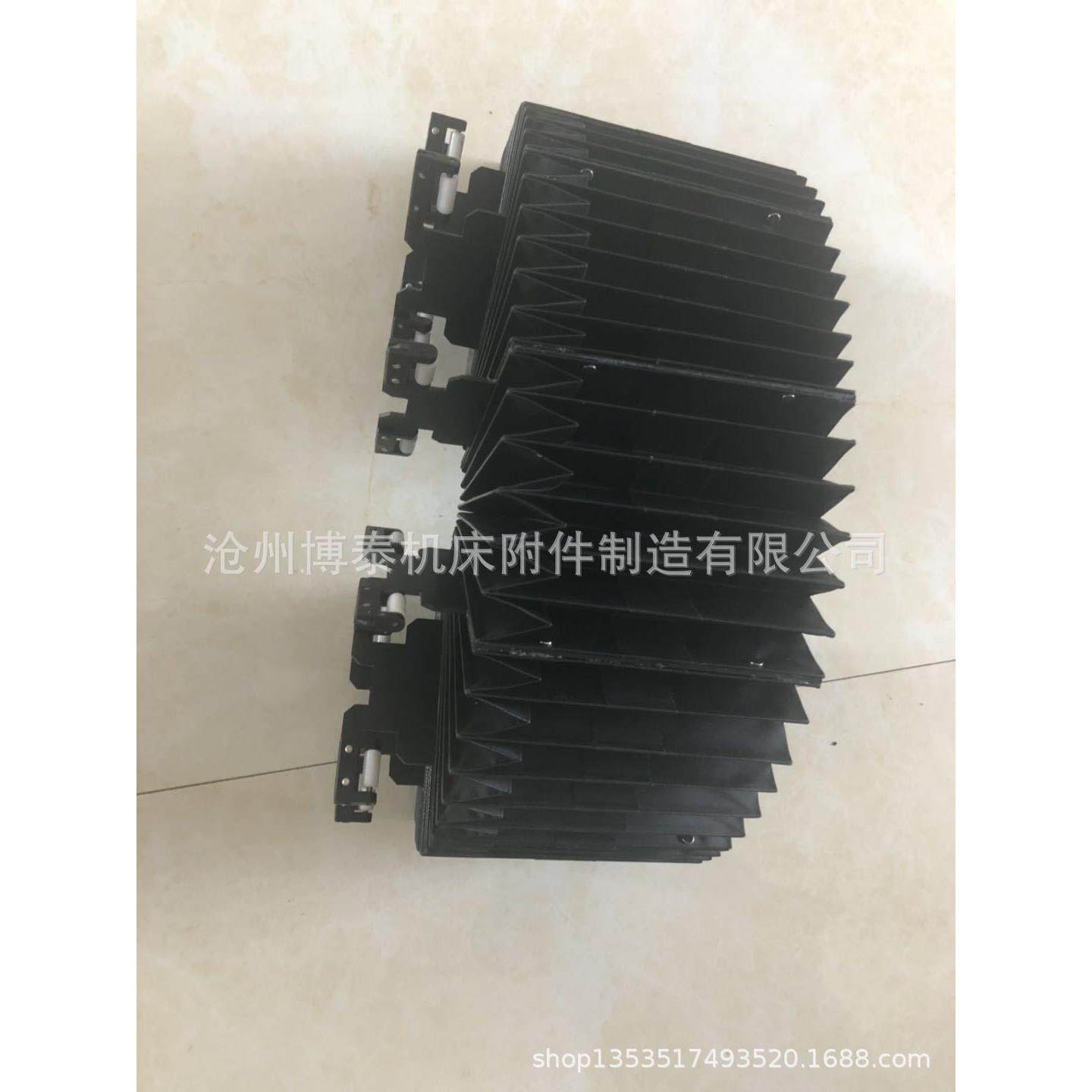 制作加工机床风琴伸缩式柔性防护罩 直线导轨方形防尘罩