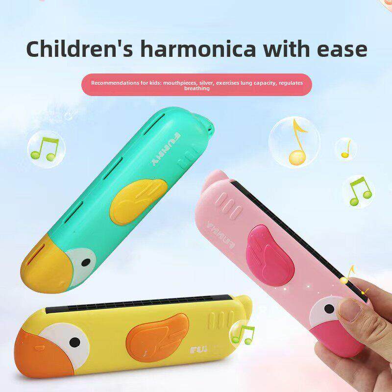 初学者易学儿童口琴3到6岁玩具宝宝婴幼专用乐器小喇叭可吹哨入门