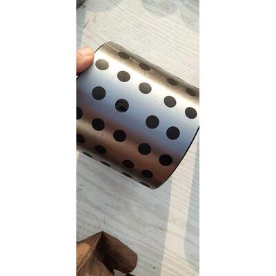 轴套钢套自润滑石墨钢套衬套挖掘机套注塑机套可来图定做硬度5860