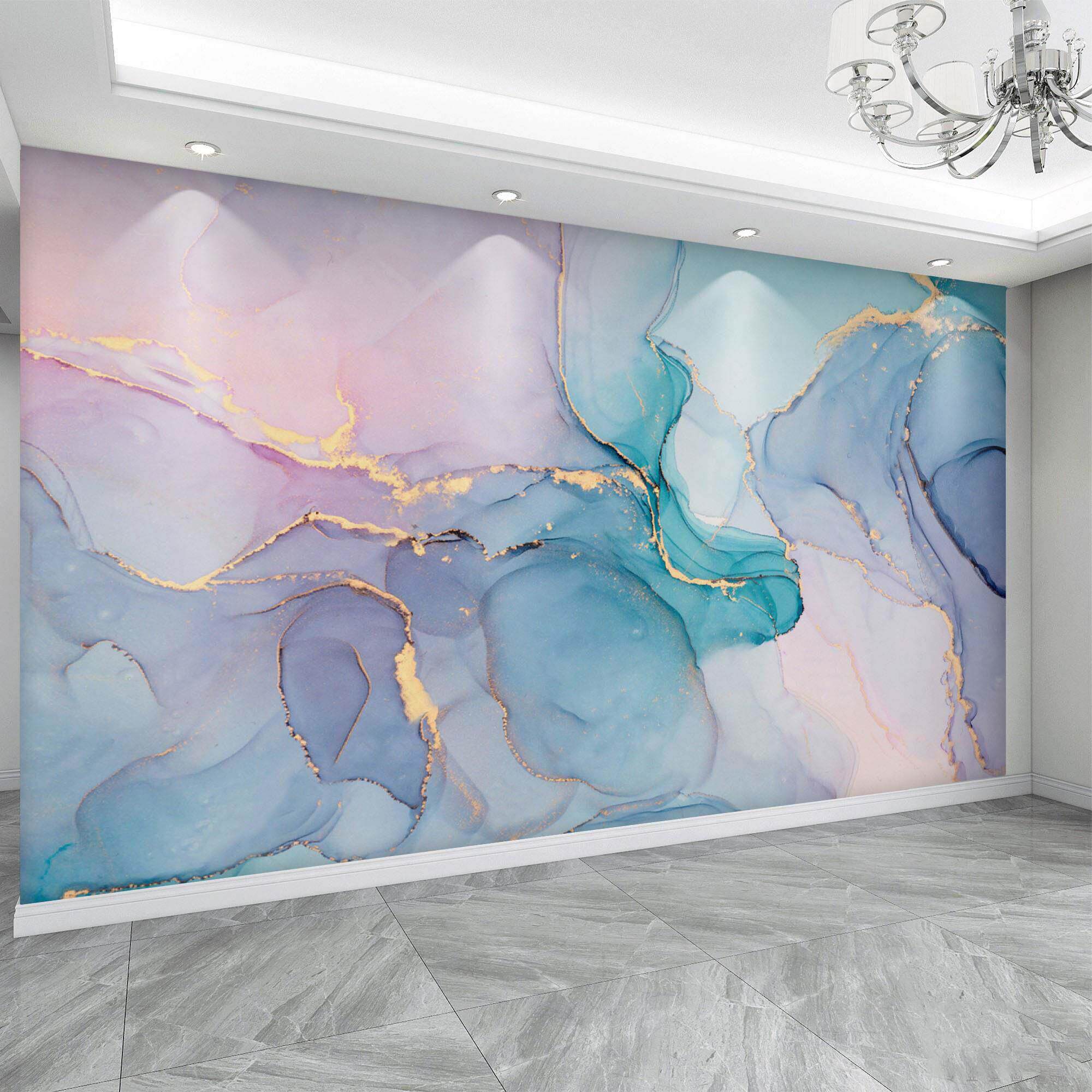 彷大理石墙贴电视背景墙壁纸2025年新款壁画客厅影视墙布轻奢壁布