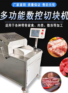 多功能数控切块机全自动冻肉鱼肉鸡鸭肉切割切肉切片猪牛羊肉排骨