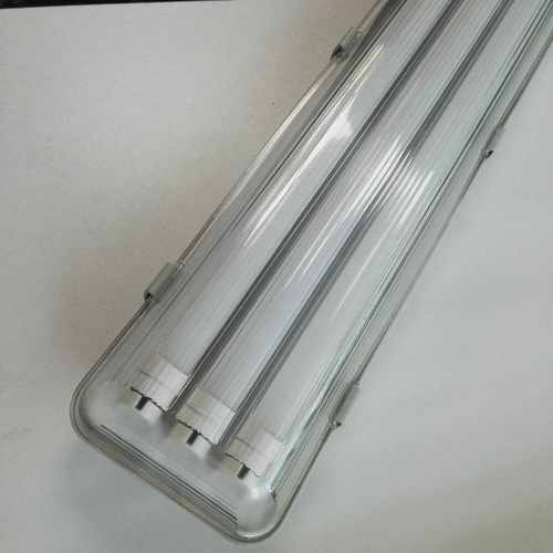 T8三管三防灯PC LED18W三排日光三防灯 3X18WLED三防灯