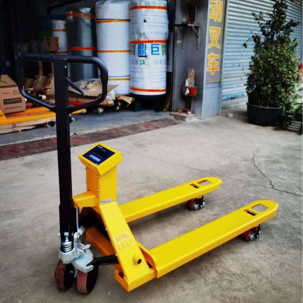 飞亚索沃3吨电子称搬运车称重叉车不具备欺骗性使用特征称重车