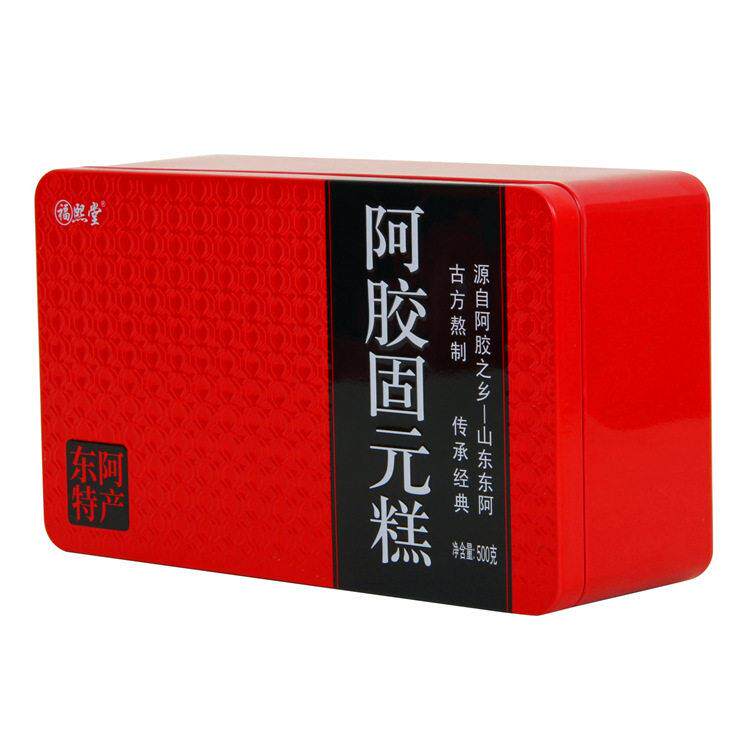 山东阿胶糕正品官方经营店红枣黑芝麻核桃福熙堂e阿胶固元糕膏1xb