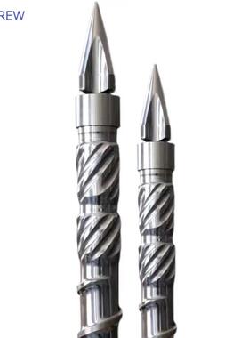 舟山机械PC PET PA46 PA6T等尼龙+30-50%玻纤用注塑机螺杆料筒