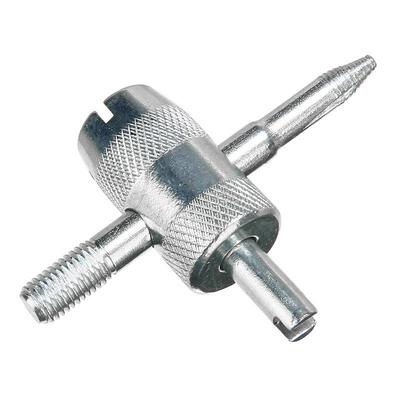 4-in-1 Valve Core Wrench for Bicycle Tires, American Style V