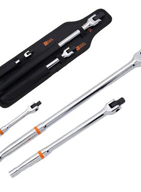 源头现货F杆套筒扳p手套装3cF型强力扳杆4加力杆活动头2寸扳手