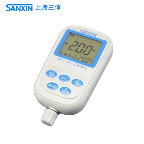 上海SX72型便携式pH/mV/电导率测量仪