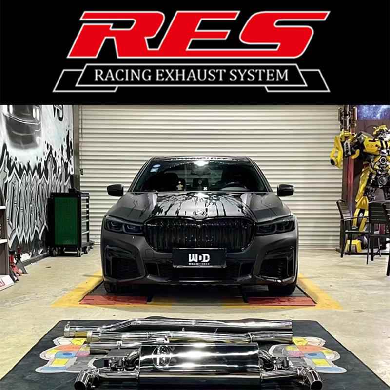 宝马840/740/640/530/525/425/330/325改装RES头段中尾段排气管